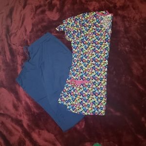 Scrubs!  Diickies shirt and Landau pants